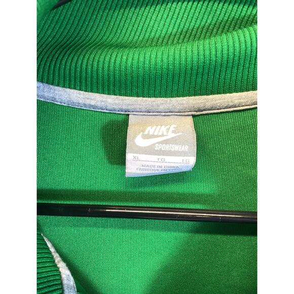 Vintage Nike Green tracksuit pull-zip Jacket windbreaker for Men size XL w23 L25 - Picture 4 of 8